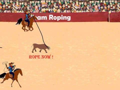 Cowboy Team Roping
