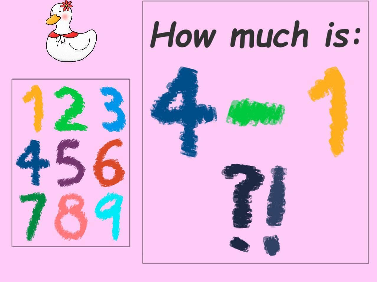 Learn the numbers! With Patty the ducky