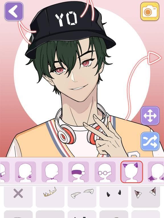 Vlinder avatar maker: Anime screenshot 5