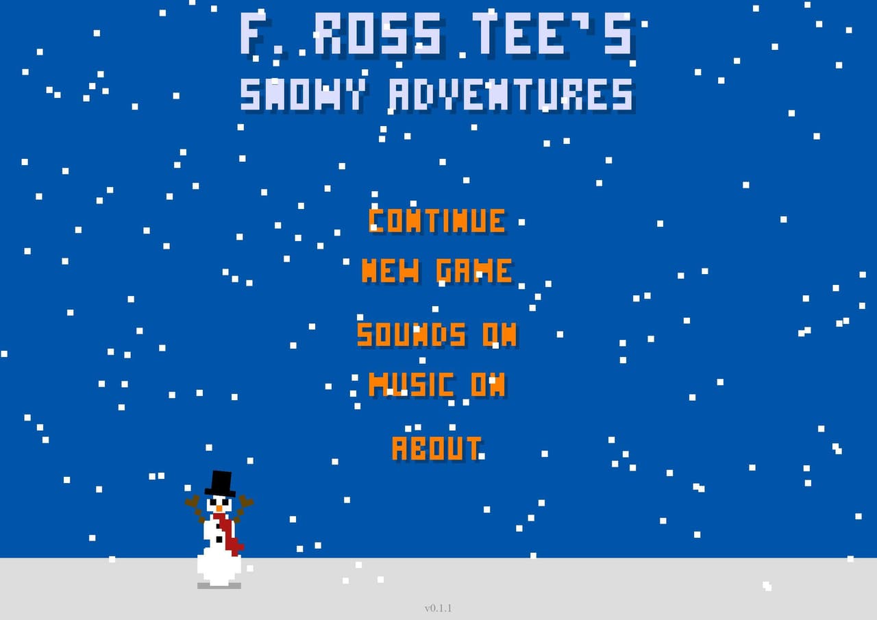 F. Ross Tees Snowy Adventure screenshot 2