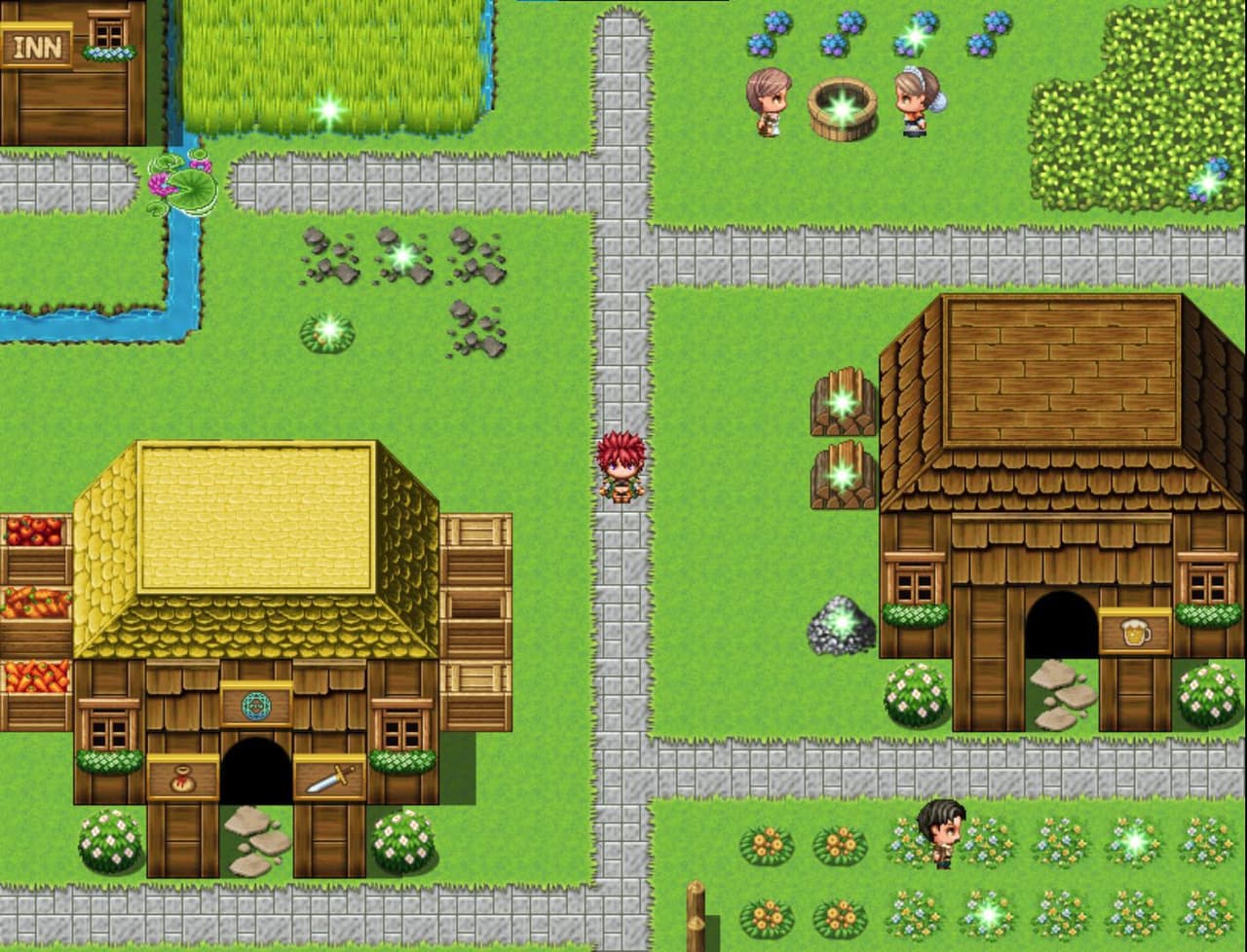 Item synthesis and dungeon exploration(testplay) screenshot 3