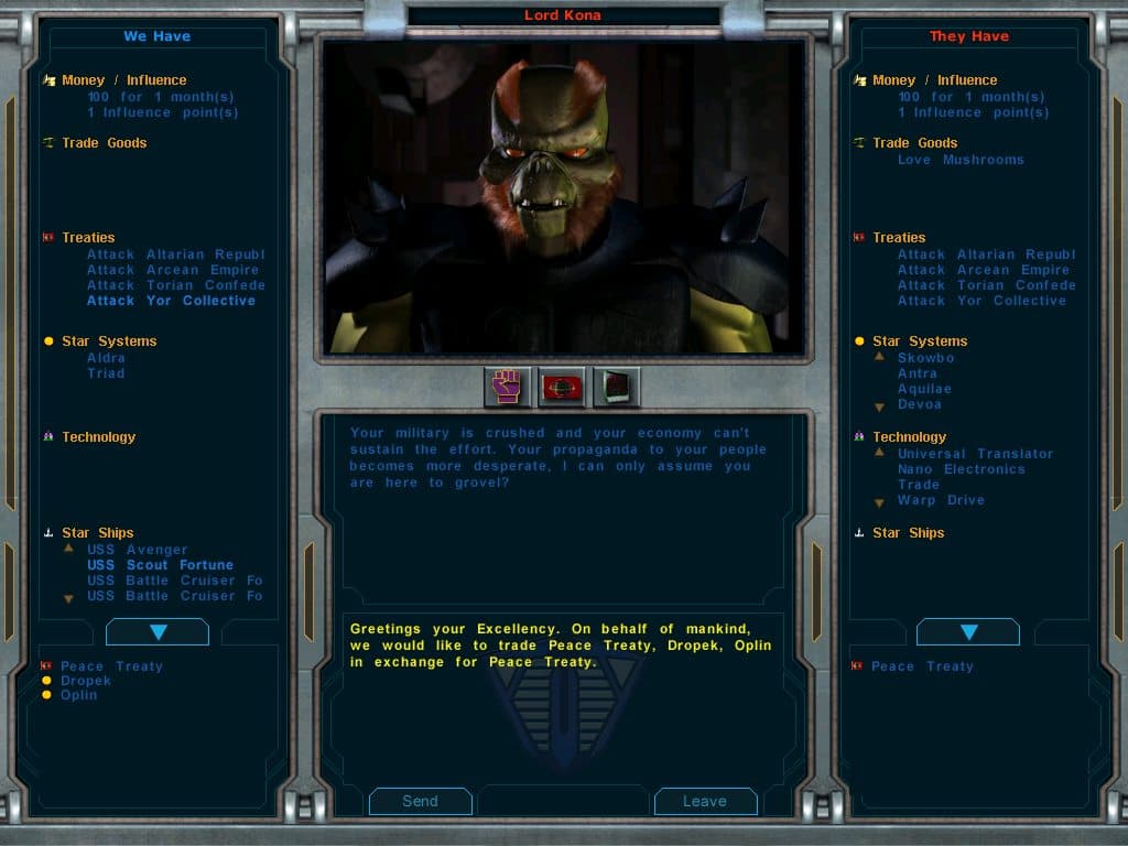 Galactic Civilizations (2003) screenshot 5