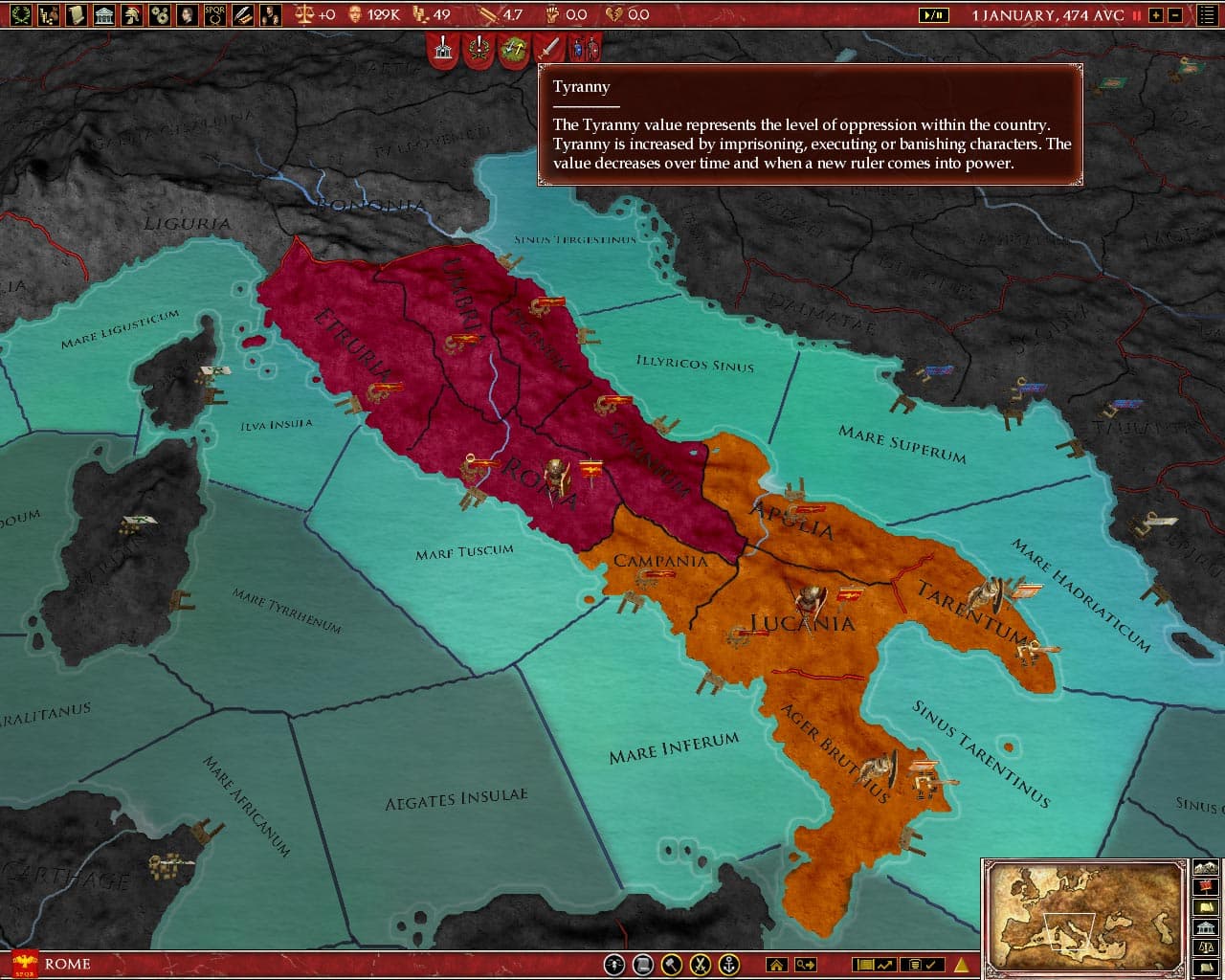 Europa Universalis: Rome - Vae Victis screenshot 2