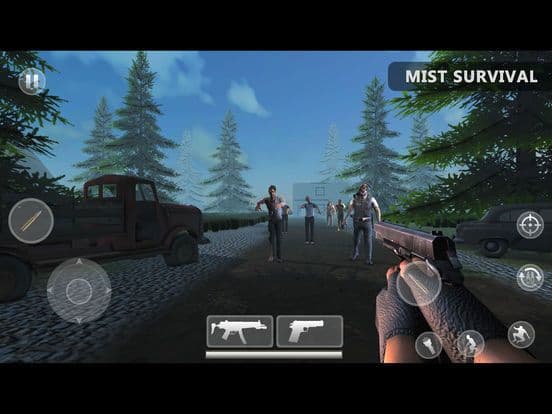 Zombie Shooter- Mist survival screenshot 2