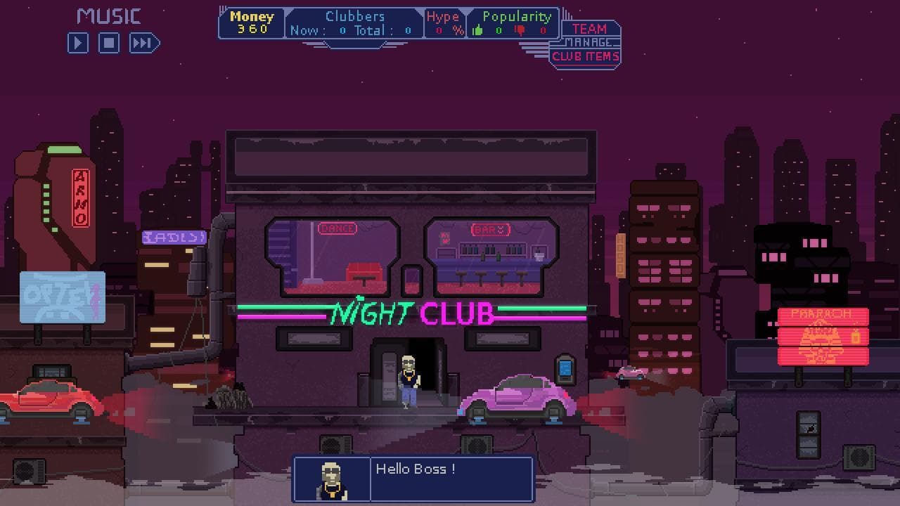 Cyberpunk Night Club