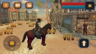 Wild West Cowboy-Rodeo Horse screenshot 5