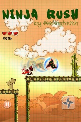 Ninja Rush Free screenshot 6
