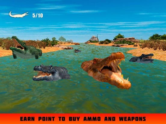 Hungry Alligator Attack Simulator 3D Full screenshot 3