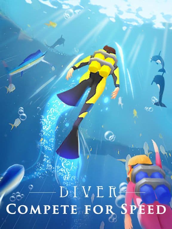 Diver.io - Fun games offline screenshot 2