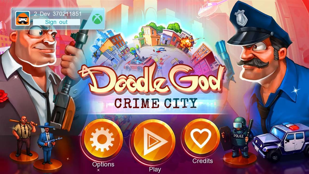 Doodle God: Crime City screenshot 2