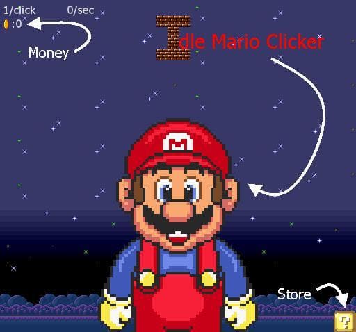 Idle Mario Clicker screenshot 2