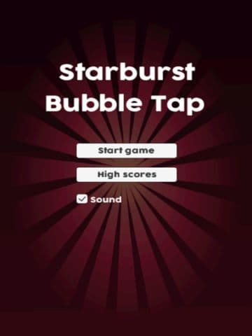 Starburst Bubble Tap screenshot 2
