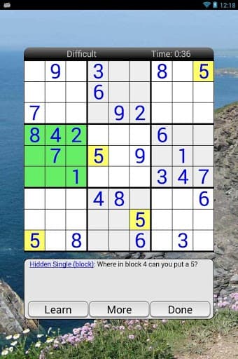 Enjoy Sudoku screenshot 6