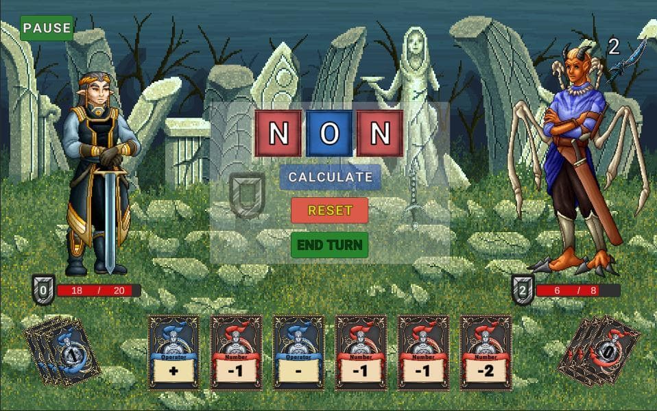 Math Battle (Tarasiuk Svitlana) screenshot 3