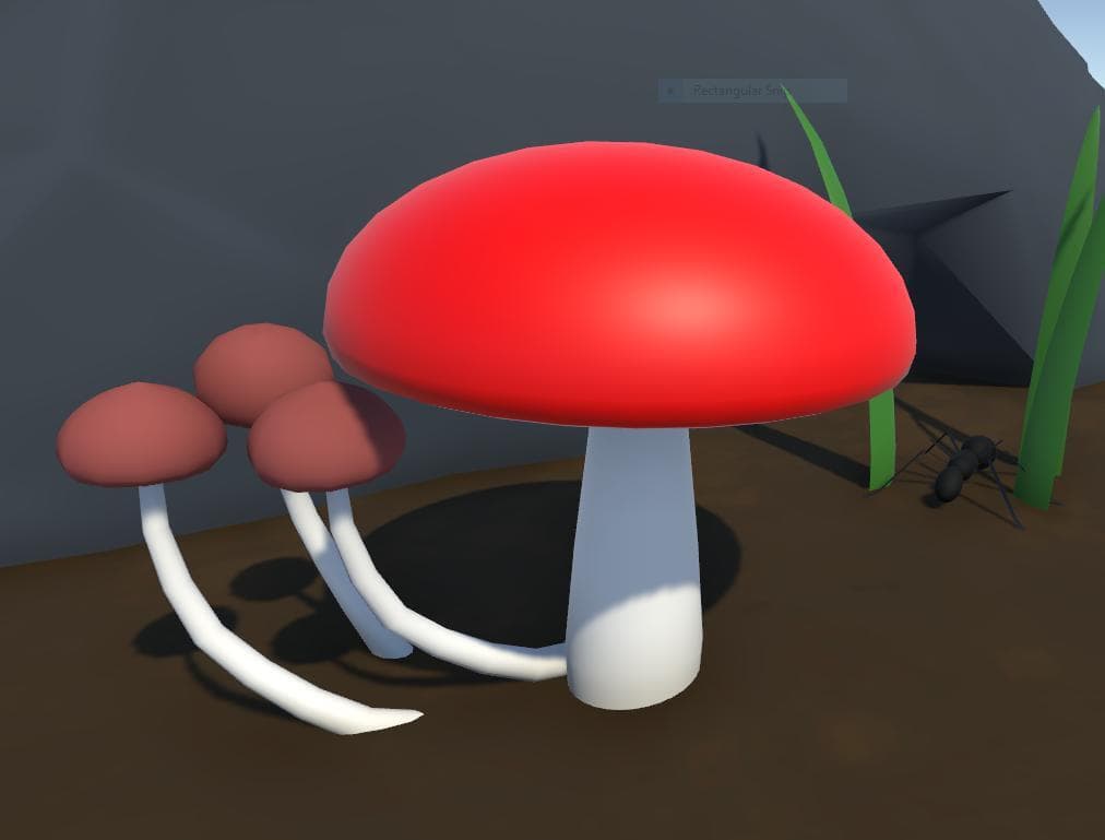 Mushrooms vs Ants