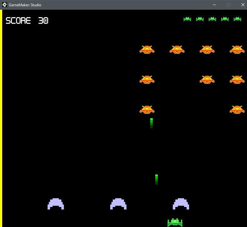 Space Invaders (itch) (One Button Games)