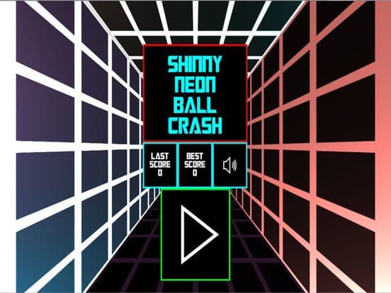 Shinny Neon Ball Crash screenshot 2