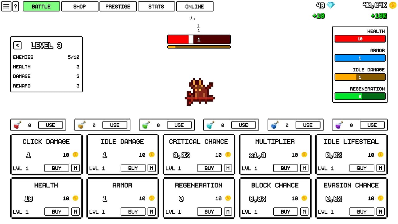 One Life Clicker screenshot 3
