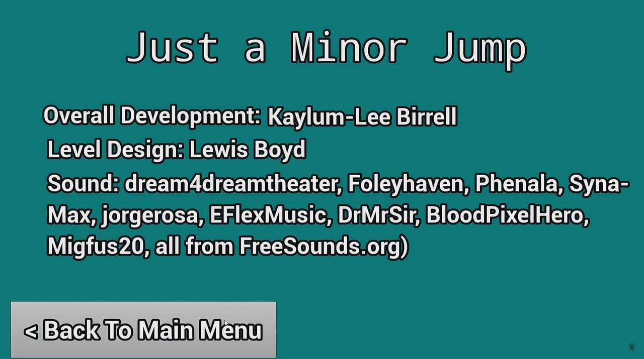 Just a Minor Jump screenshot 2