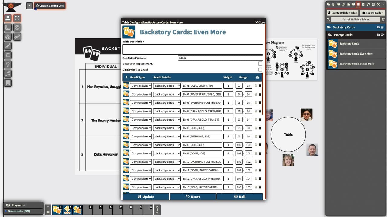 Backstory Cards: Expansion Pack #2 for Foundry VTT screenshot 3