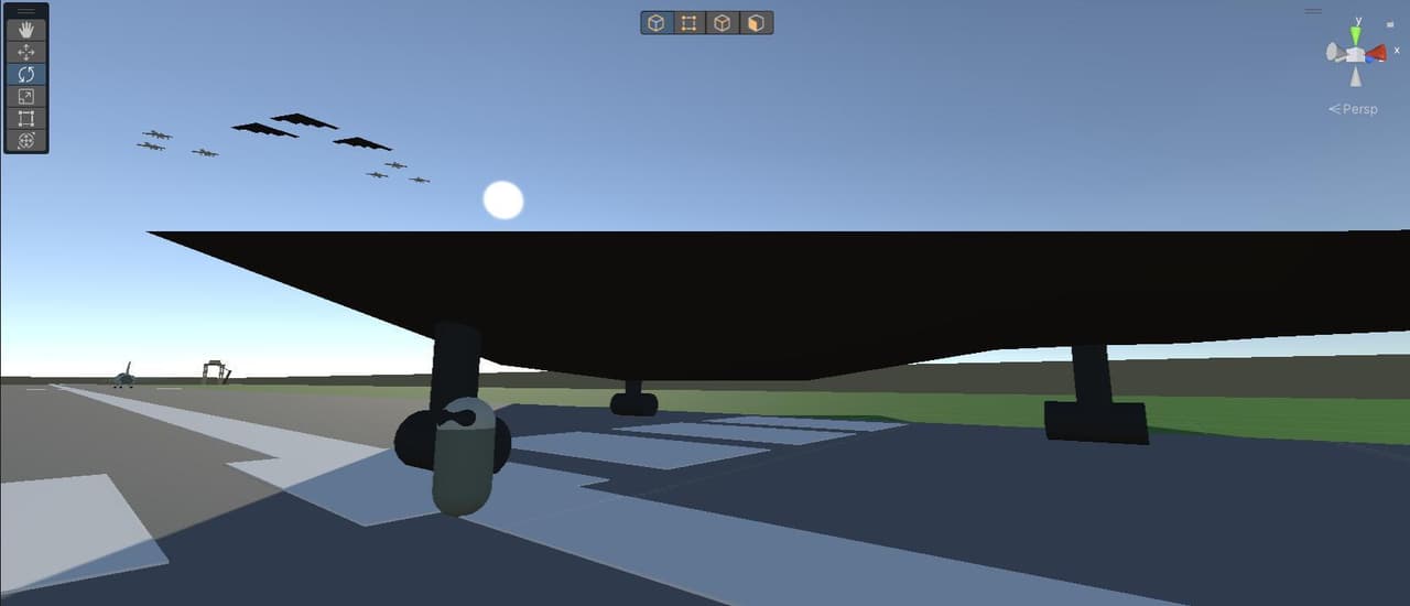 Low Poly Airfield screenshot 2