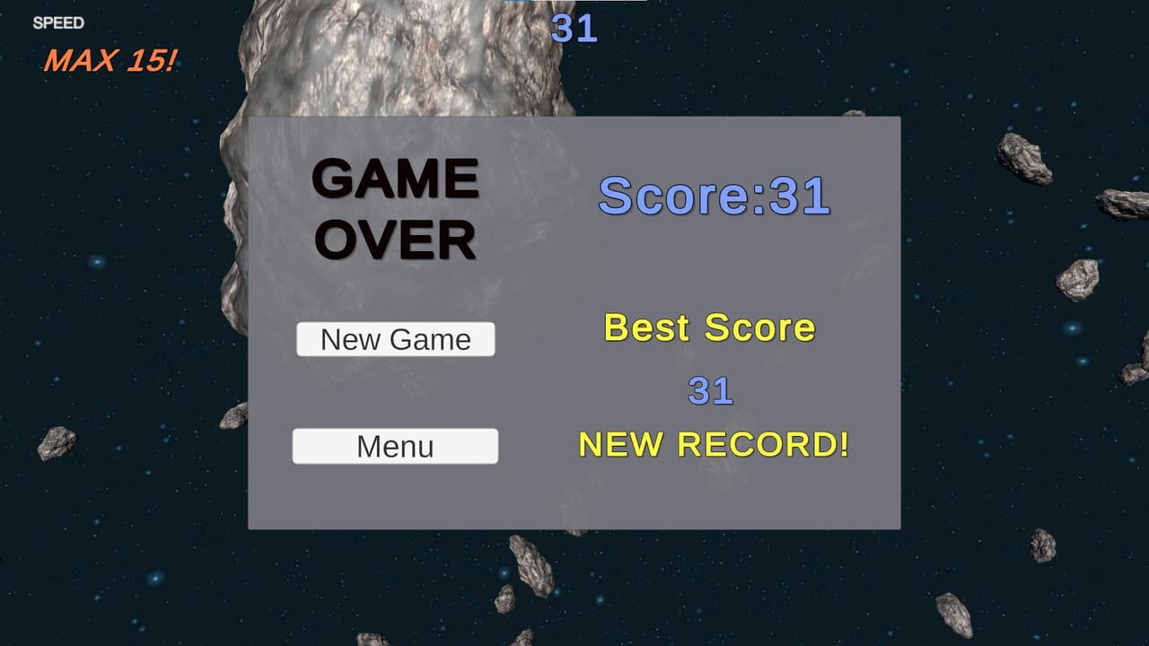 Asteroids Run screenshot 5