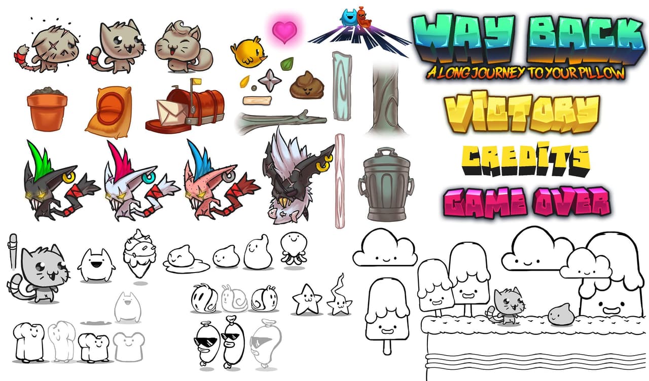 Way Back: A long journey to your pillow screenshot 3