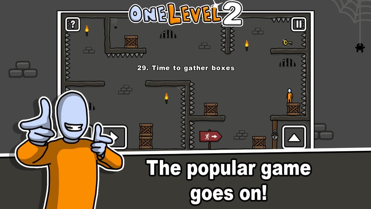 One Level 2: Stickman Jailbreak screenshot 2