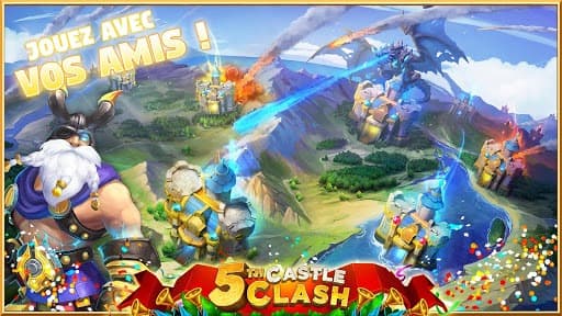 Castle Clash: RPG War and Strategy FR screenshot 6