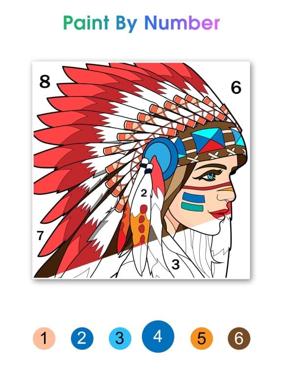 Color by Number - Happy Paint screenshot 2