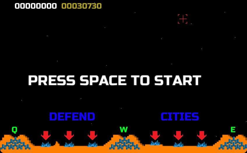 Classic Missile Game
