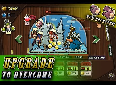 Tap Heroes - Relaxing Idle Grinder Clicker Game - Defeat Critters Levelup Gather XP and Increase Stats! screenshot 3