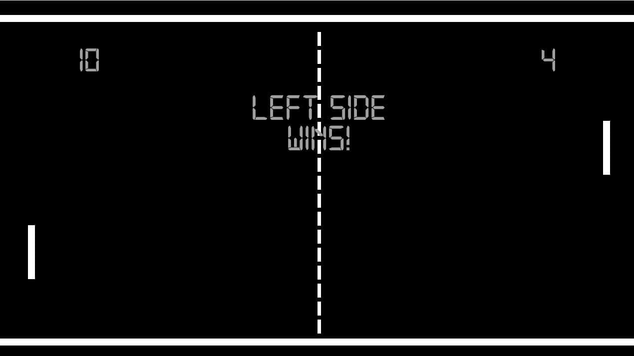 Pong (itch) (Gonburden) screenshot 2