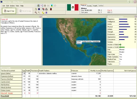 Real Lives 2004 screenshot 2