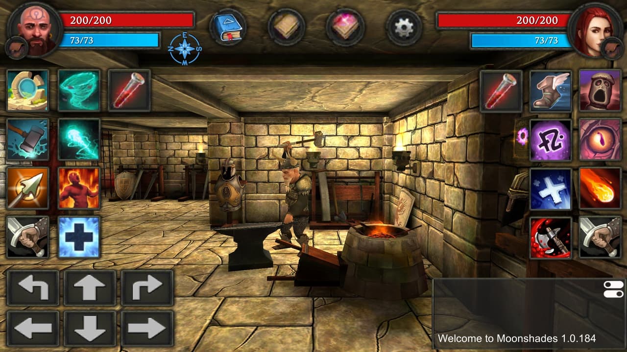 Moonshades: an old-school dungeon crawler RPG screenshot 2