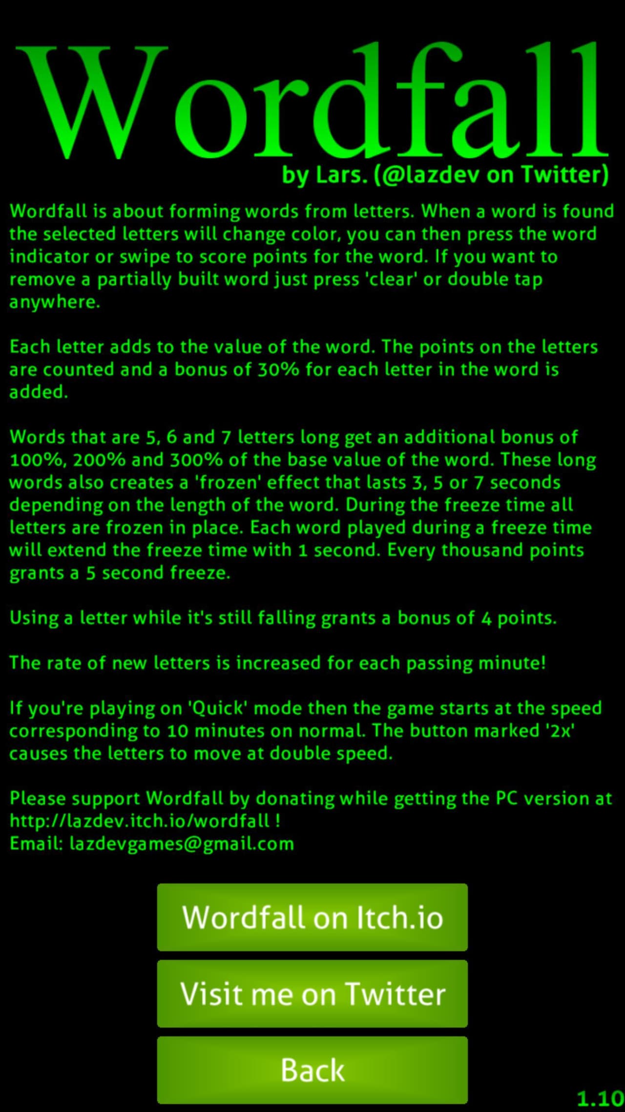 Wordfall screenshot 3
