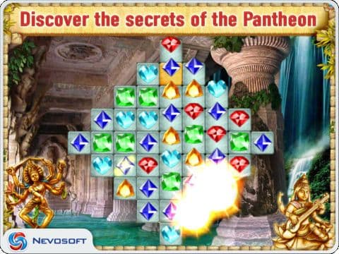 Pantheon: jewel matching puzzle