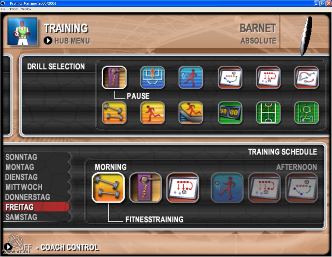 Premier Manager 2005-2006 screenshot 2
