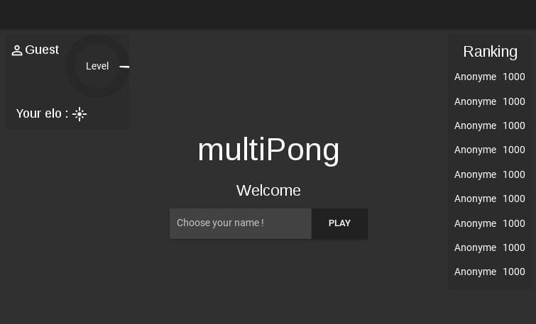 multiPong