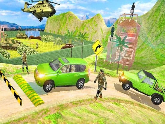 Army 4x4 Truck Check Post screenshot 2
