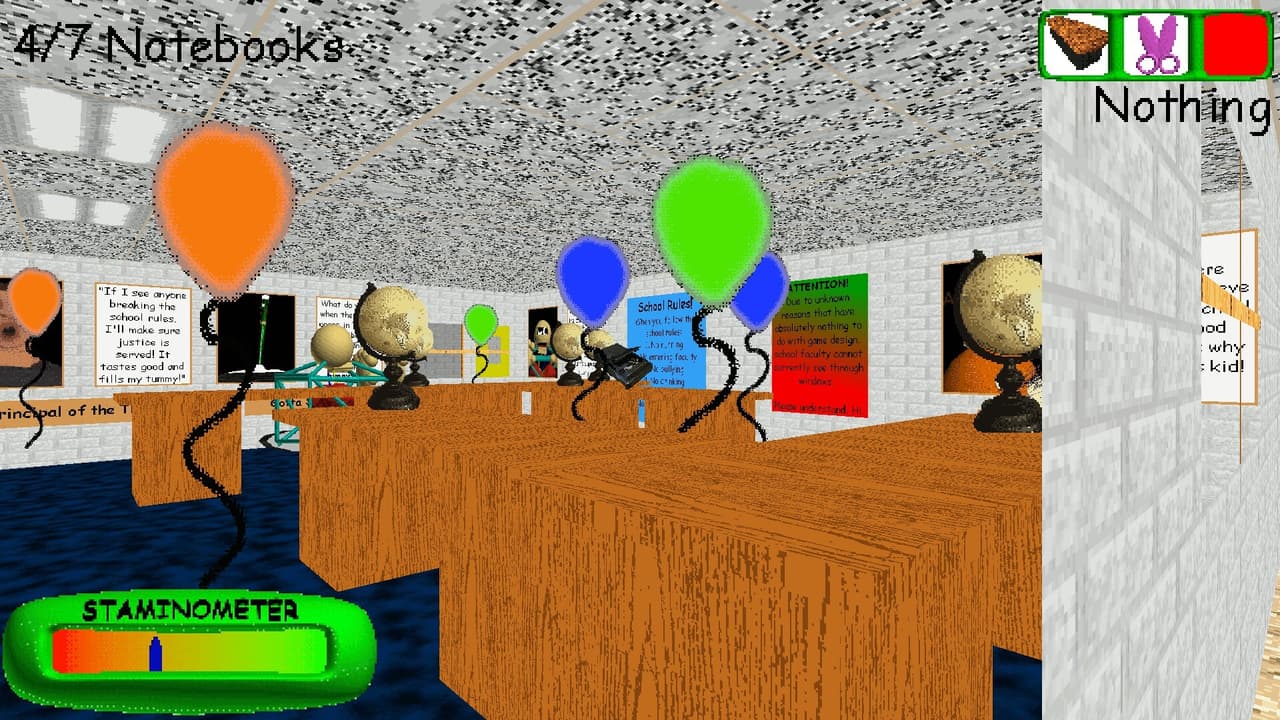 Baldis Basics Classic Remastered UNOFFICIALLY OFFICIAL Recreation screenshot 6