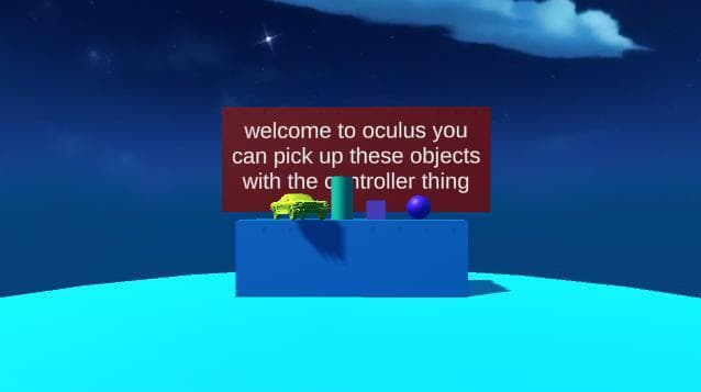 Oculus First Steps on a Budget