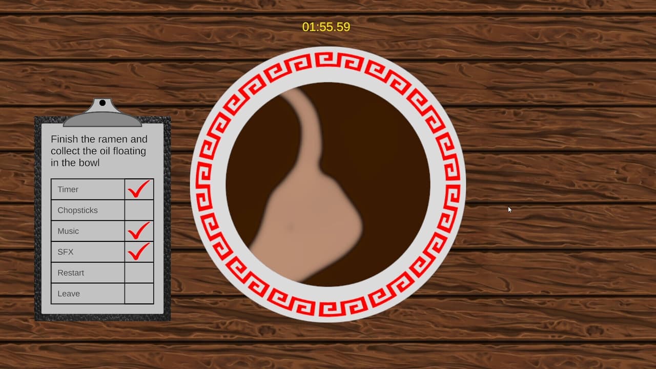 Ramen Oil Simulator