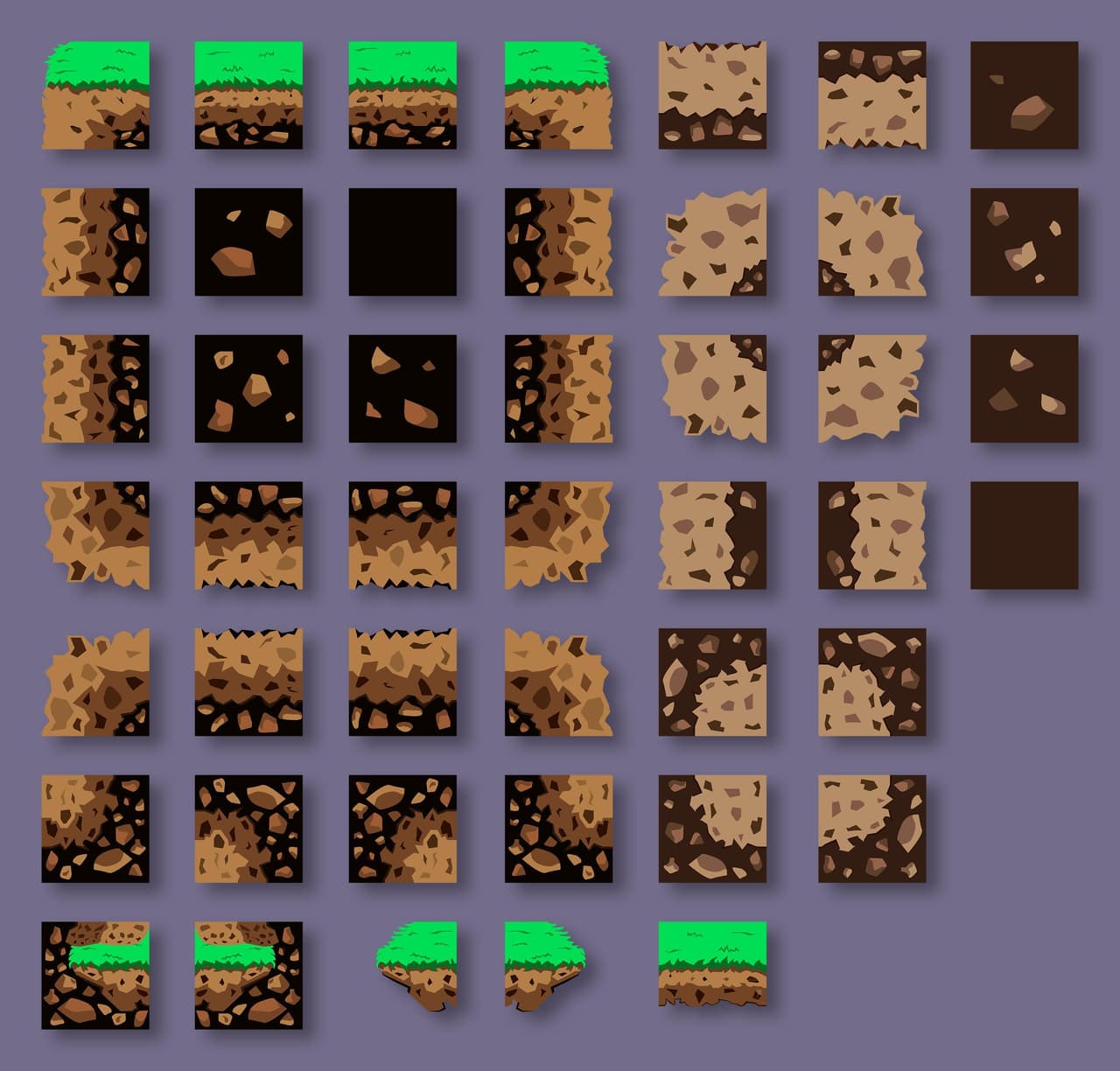 Adventure 2D Platform Tileset screenshot 6