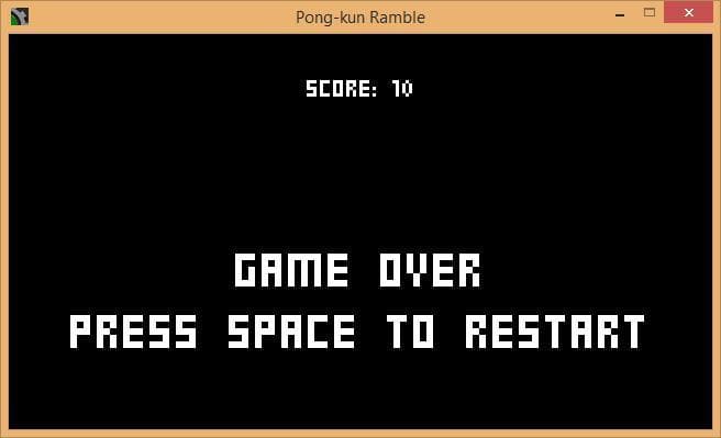 Pong-kun Ramble
