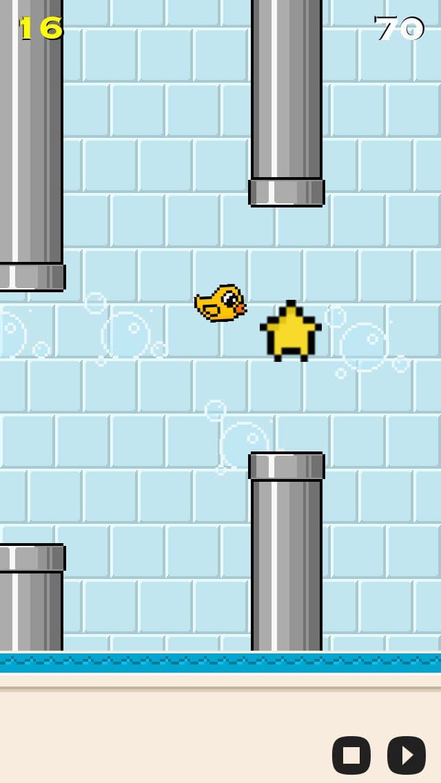 Rubber Duckie - Flappy Bathtub Adventure screenshot 2