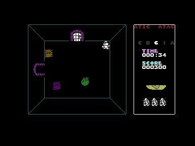 Commodore 16 Atic Atac V1.8 screenshot 4