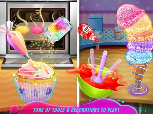 Rainbow Unicorn Desserts Maker screenshot 5