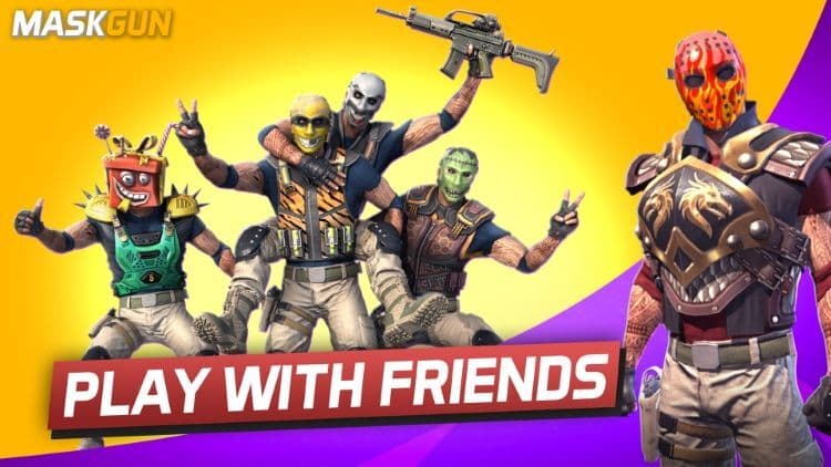 Maskgun Online Multiplayer FPS Shooting Gun screenshot 2