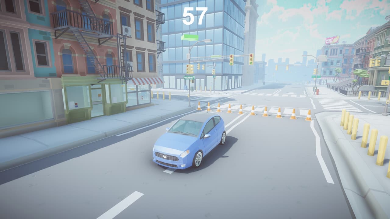 Crazy City Driving screenshot 2